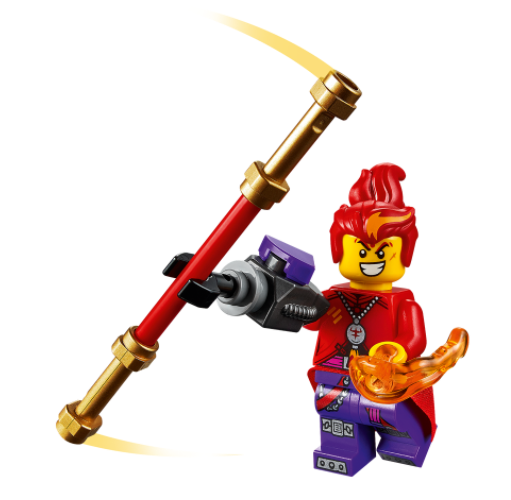 LEGO® Monkie Kid Red Son’s Inferno Jet 80019