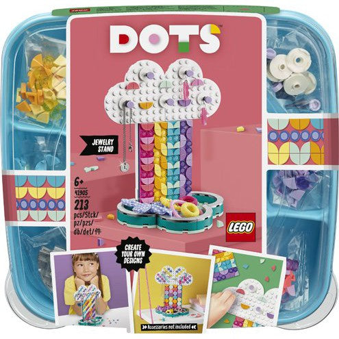 LEGO® DOTS™ Rainbow jewellery Stand kit 41905