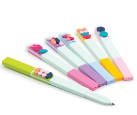 LEGO® DOTS 6 Pack Colored Marker with LEGO Tiles 52797