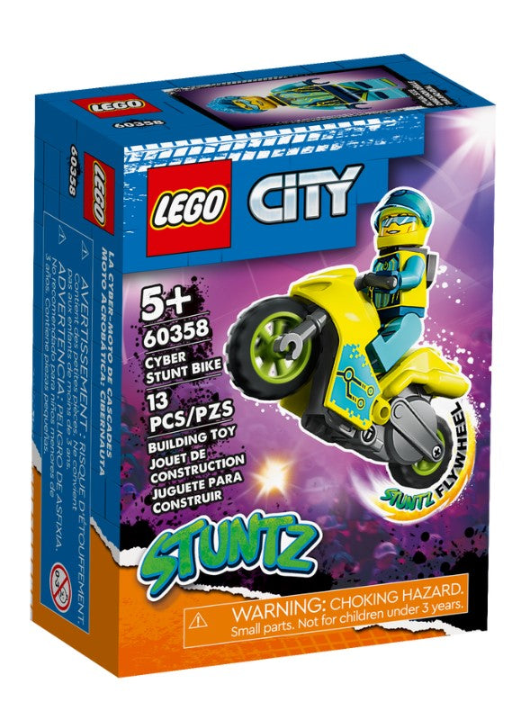 LEGO® City Cyber Stunt Bike 60358
