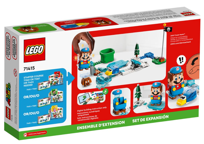 LEGO® Ice Mario Suit and Frozen World Expansion Set 71415