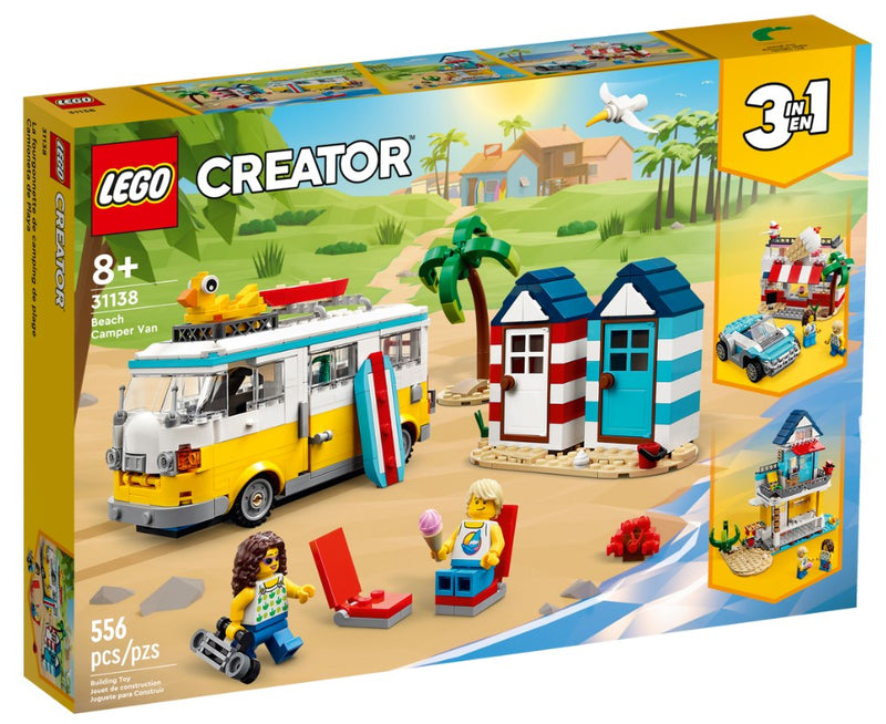 LEGO® Creator 3in1 Beach Camper Van 31138