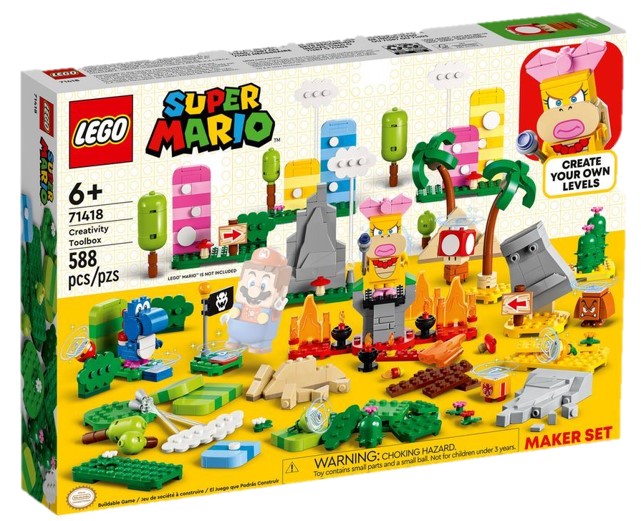 LEGO® Super Mario Creativity Toolbox Maker Set 71418