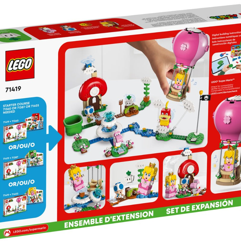 LEGO® Super Mario Peach’s Garden Balloon Ride Expansion 71419