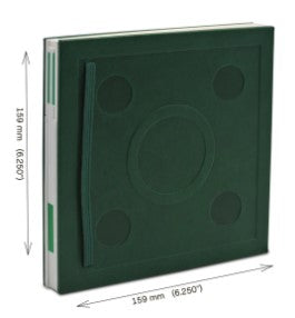 LEGO® 2.0 Stationery Locking Notebook with Color-Matched Gel Pen - Green 52443