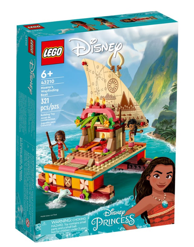 LEGO® Disney Moana’s Wayfinding Boat 43210