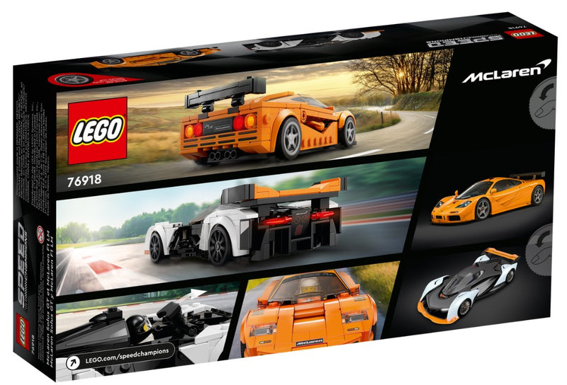 LEGO® McLaren Solus GT and McLaren F1 LM 76918