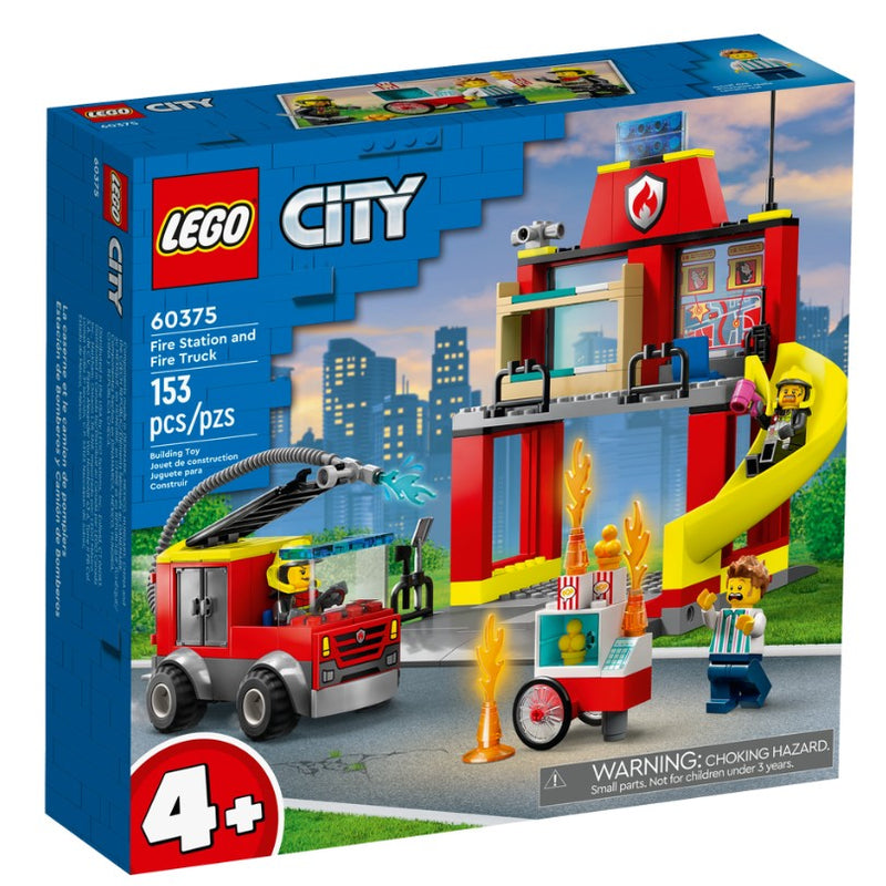 LEGO® City Fire Station and Fire Truck 60375