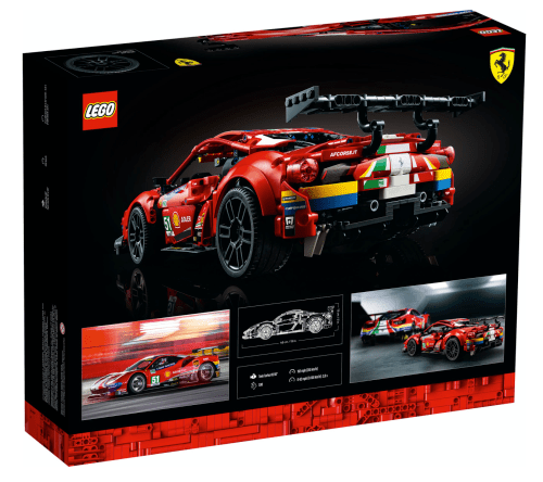 LEGO® Technic Ferrari 488 GTE AF CORSE #51 42125