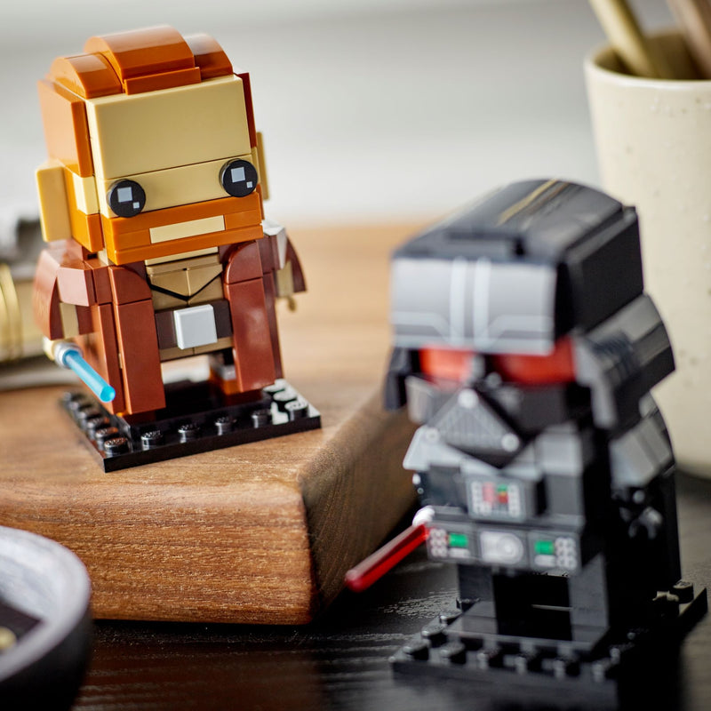 LEGO® BrickHeadz Obi-Wan Kenobi and Darth Vader 40547
