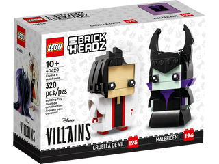 LEGO®BrickHeadz™ Cruella & Maleficent 40620
