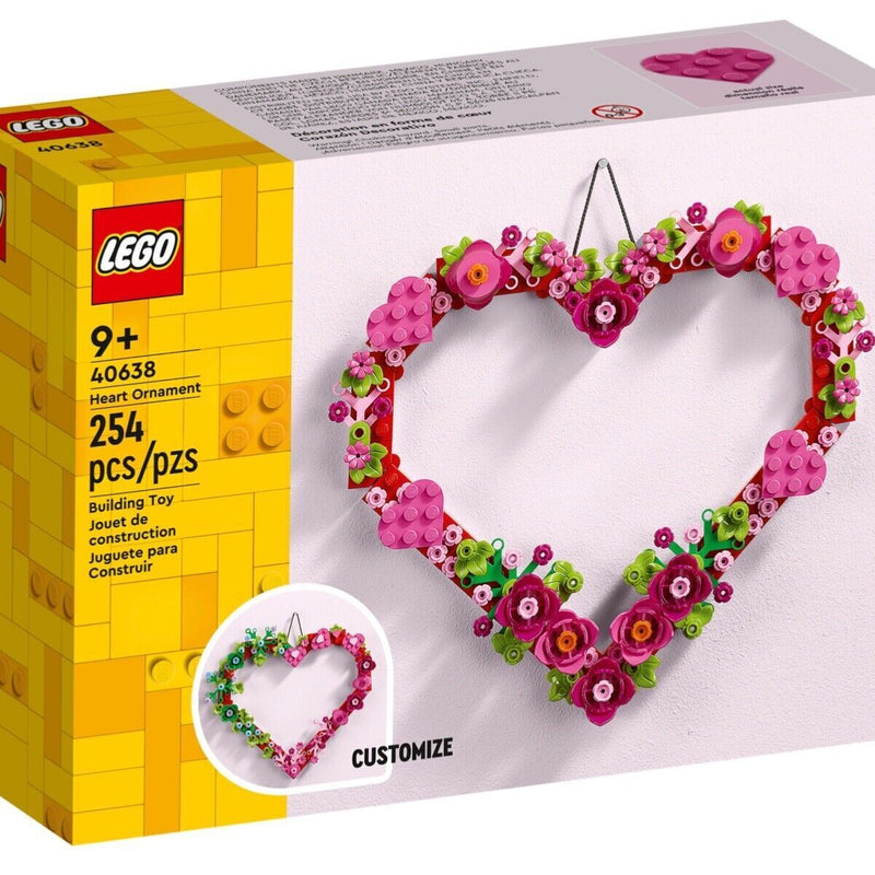 LEGO® Heart Ornament 40638