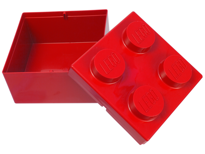 LEGO® Storage Brick 2x2 Red 853234