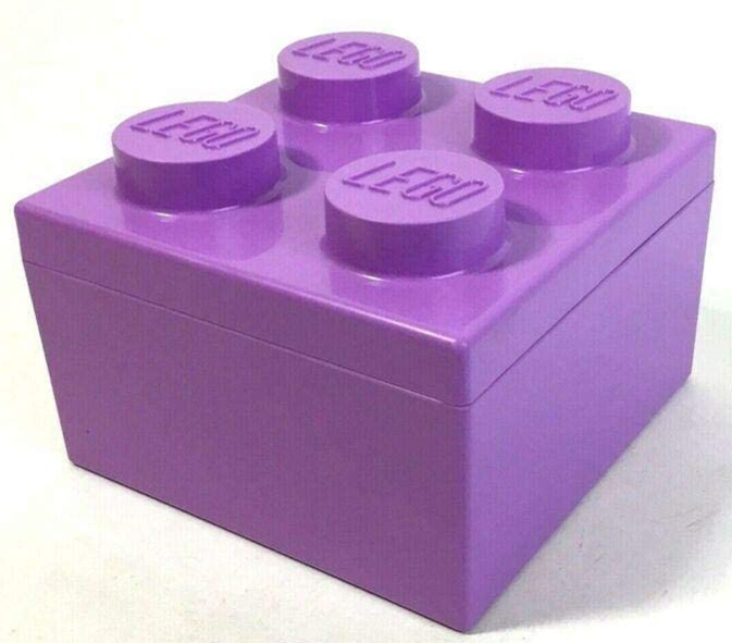 LEGO® Storage Brick 2x2 Purple 853381