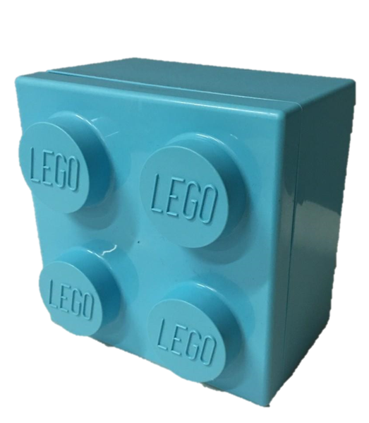 LEGO® Storage Brick 2x2 Turquoise 853382