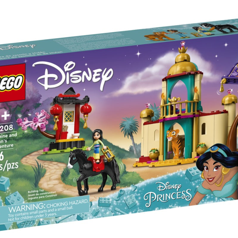 LEGO® Disney Jasmine and Mulan’s Adventure 43208