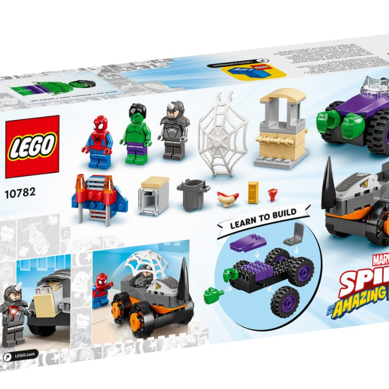 Hulk vs. Rhino Truck Showdown 10782 | Spider-Man | Buy online at the  Official LEGO® Shop US