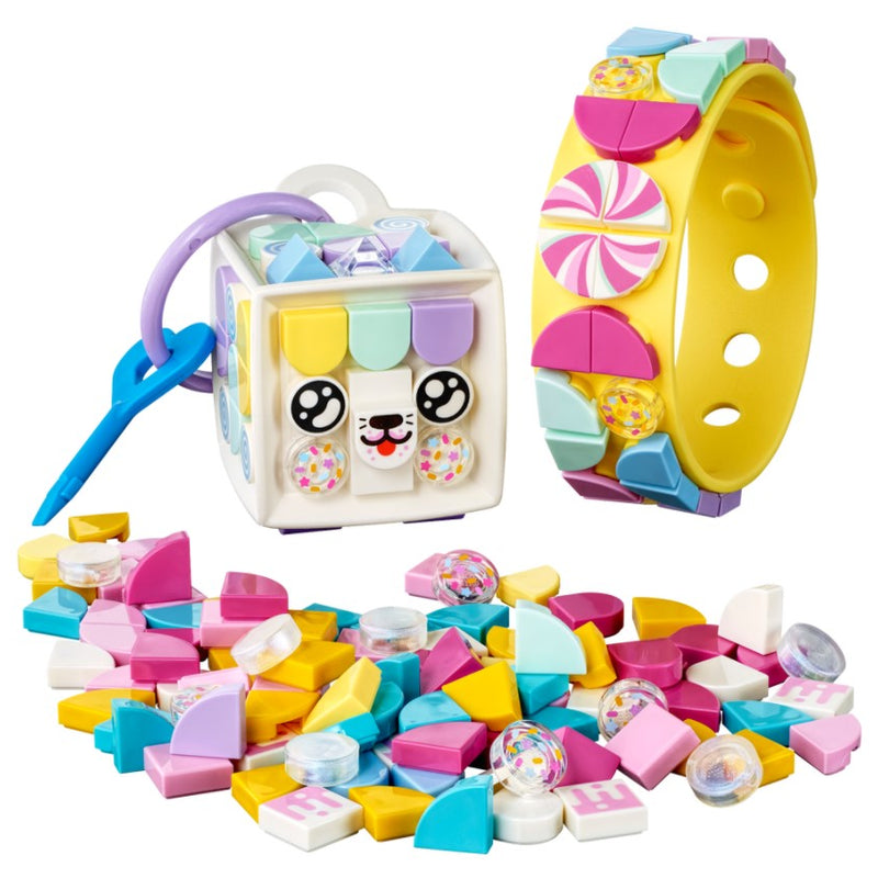 LEGO® DOTS Candy Kitty Bracelet & Bag Tag 41944