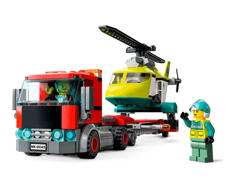LEGO® City Rescue Helicopter Transport 60343