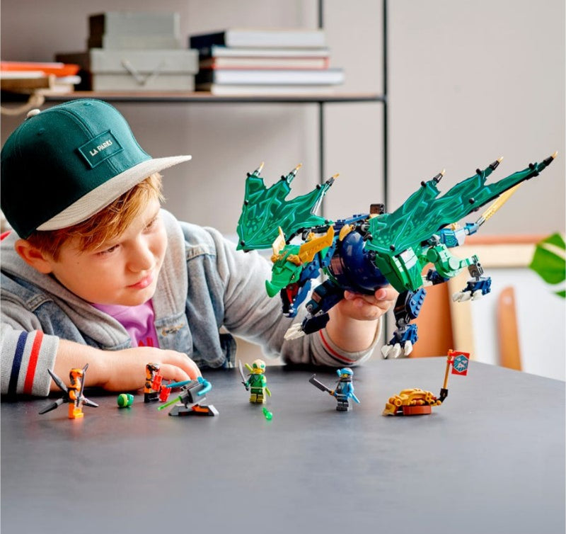 Green dragon lego online set