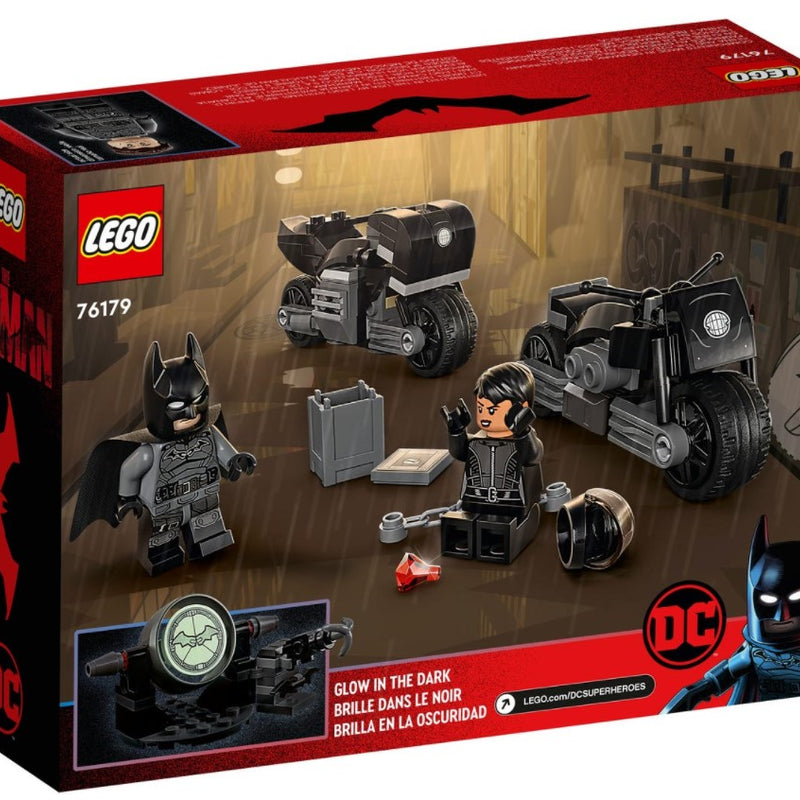 LEGO®DC Batman & Selina Kyle Motorcycle Pursuit 76179