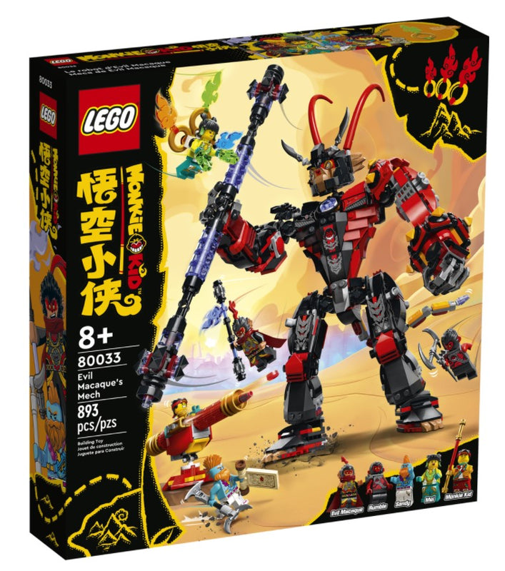 LEGO® Monkie Kid Evil Macaque’s Mech 80033