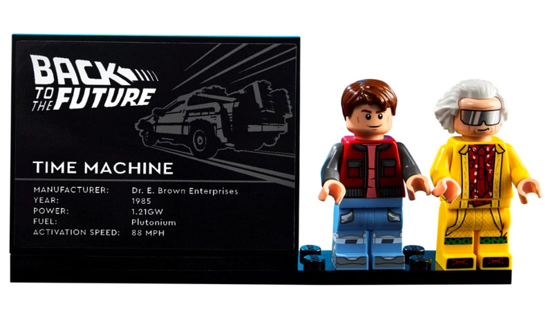 LEGO® icons Back to the Future Time Machine 10300