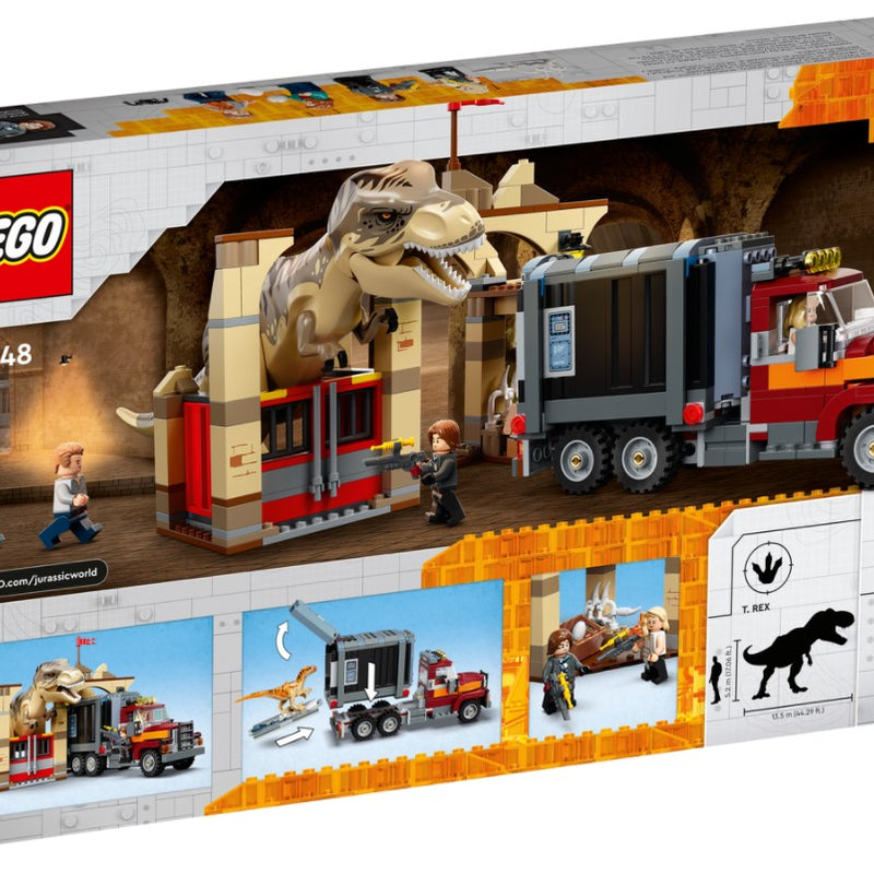 LEGO® T. rex & Atrociraptor Dinosaur Breakout 76948