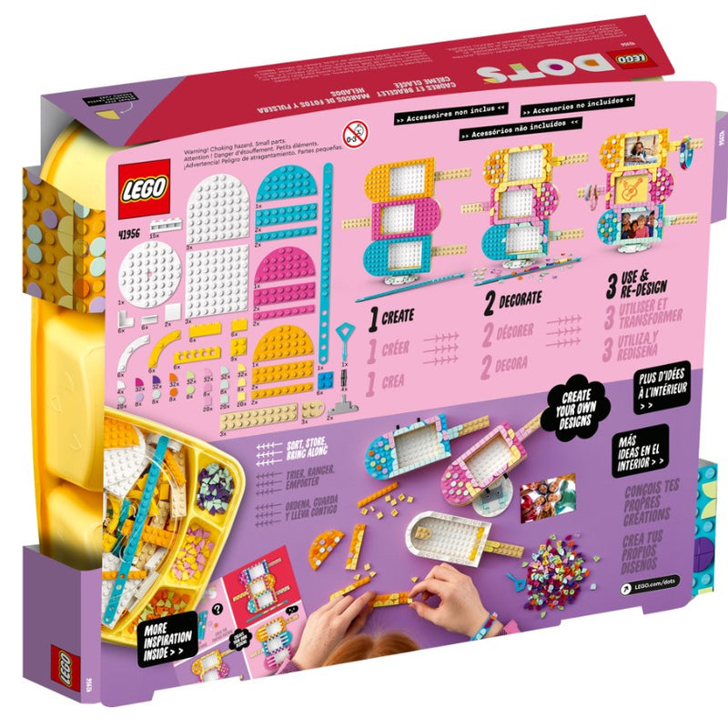LEGO® DOTS Ice Cream Picture Frames & Bracelet 41956