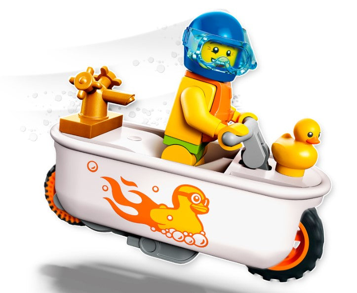 LEGO® City Bathtub Stunt Bike 60333