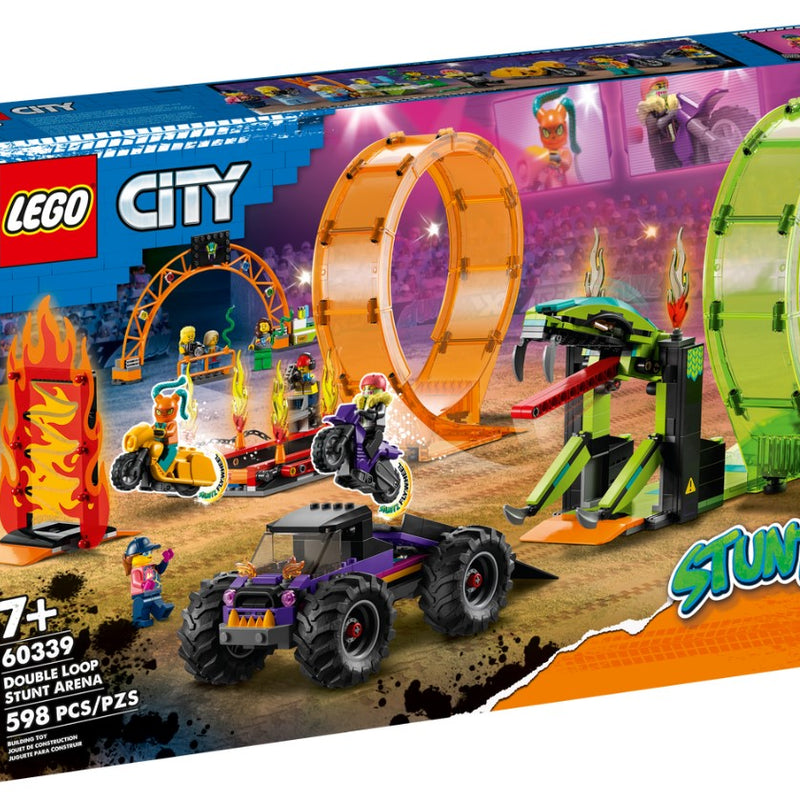LEGO® City Double Loop Stunt Arena 60339