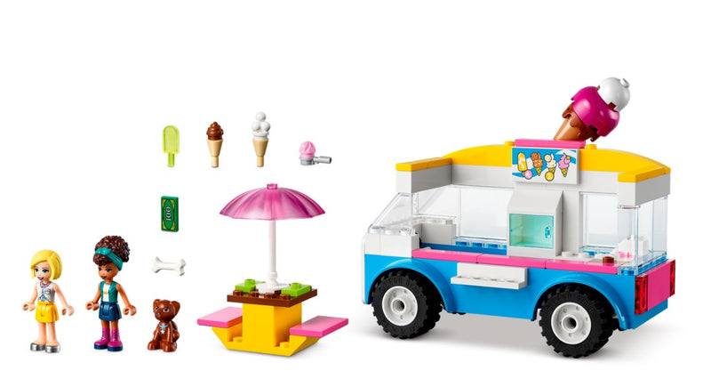 Lego friends ice store cream van