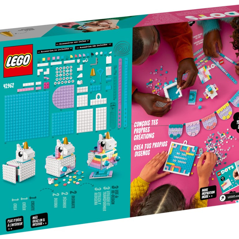 LEGO® DOTS Unicorn Creative Family Pack 41962