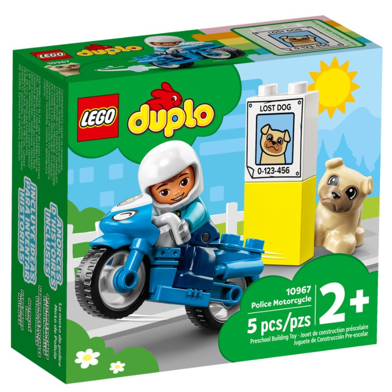 LEGO® DUPLO® Rescue Police Motorcycle 10967
