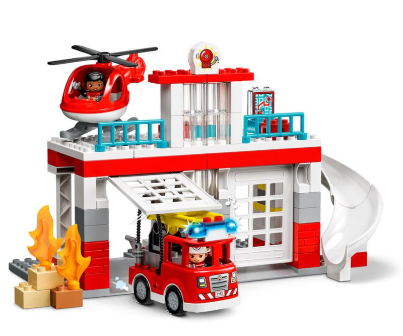 LEGO® DUPLO® Rescue Fire Station & Helicopter 10970
