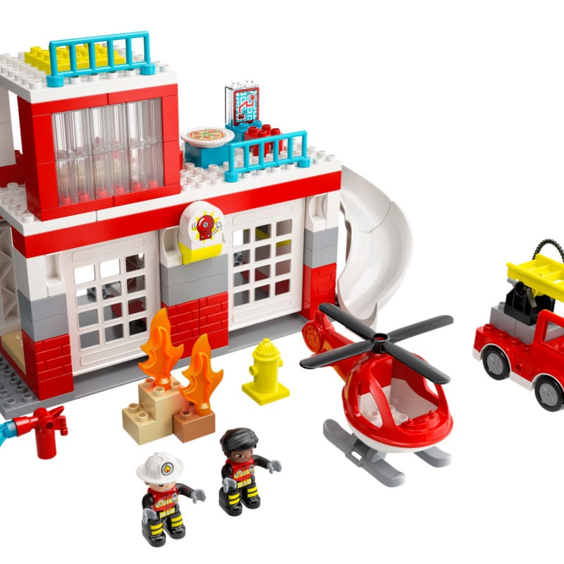 LEGO® DUPLO® Rescue Fire Station & Helicopter 10970