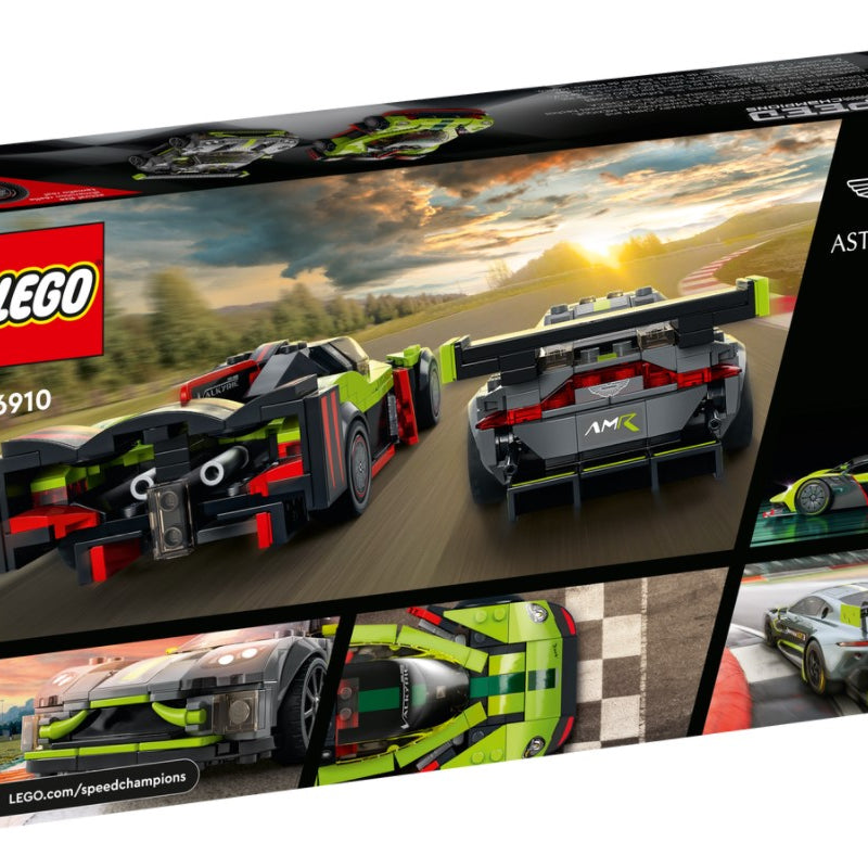 LEGO® Aston Martin Valkyrie AMR Pro and Vantage GT3 76910