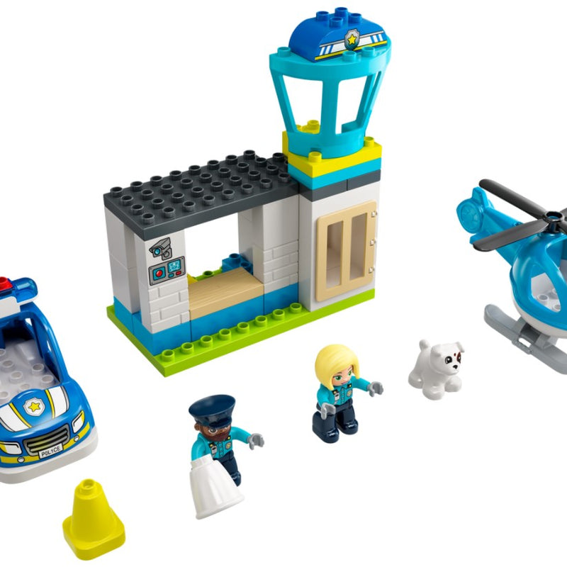 LEGO® DUPLO® Rescue Police Station & Helicopter 10959
