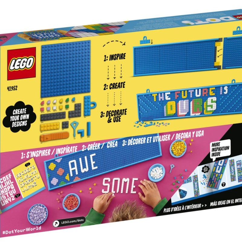 LEGO® DOTS Big Message Board 41952