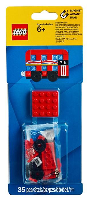 LEGO® Iconic London Bus Magnet Build 853914
